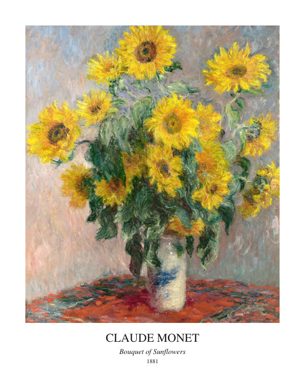 Bouquet of Sunflowers — Claude Monet