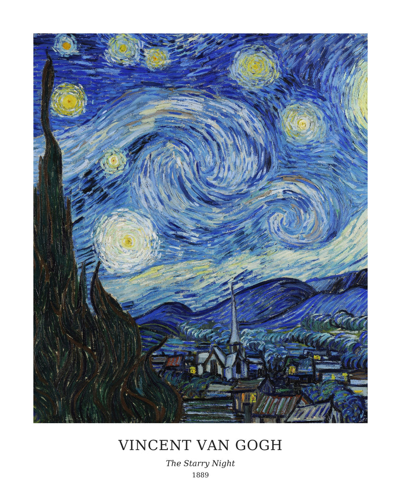The Starry Night — approved Avenue Art portrait print
