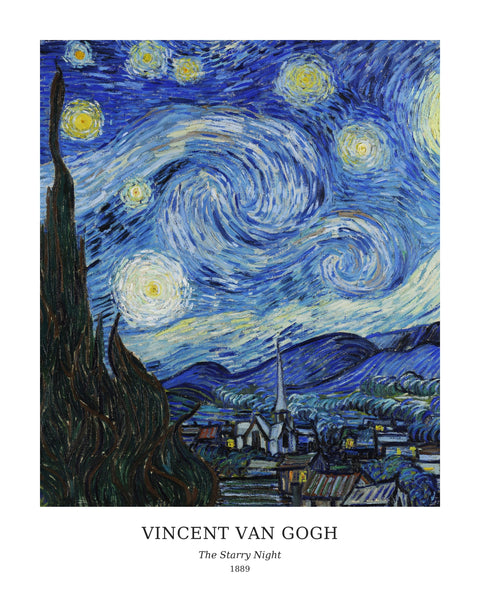 The Starry Night — approved Avenue Art portrait print