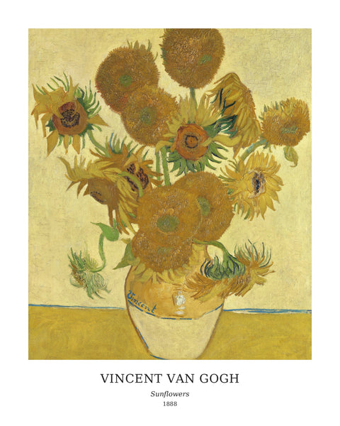 Sunflowers — approved Avenue Art portrait print