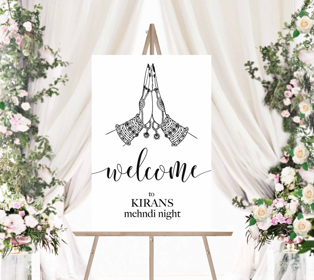 Welcome Sign - Welcome Hands