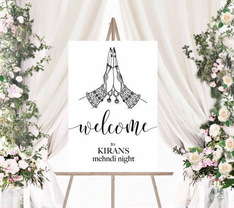 Welcome Sign - Welcome Hands