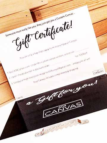 Gift Certificate
